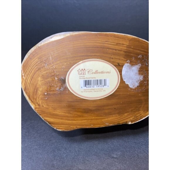 Holiday Duck Family Christmas Figurine Santa Hat Resin Rustic Tii Collections - Picture 6 of 7